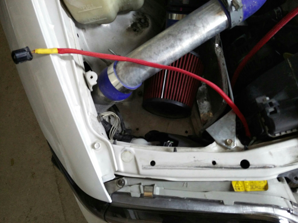 Переделал провод в термоусадку плюс змеиная кожа… — Toyota Chaser (100)