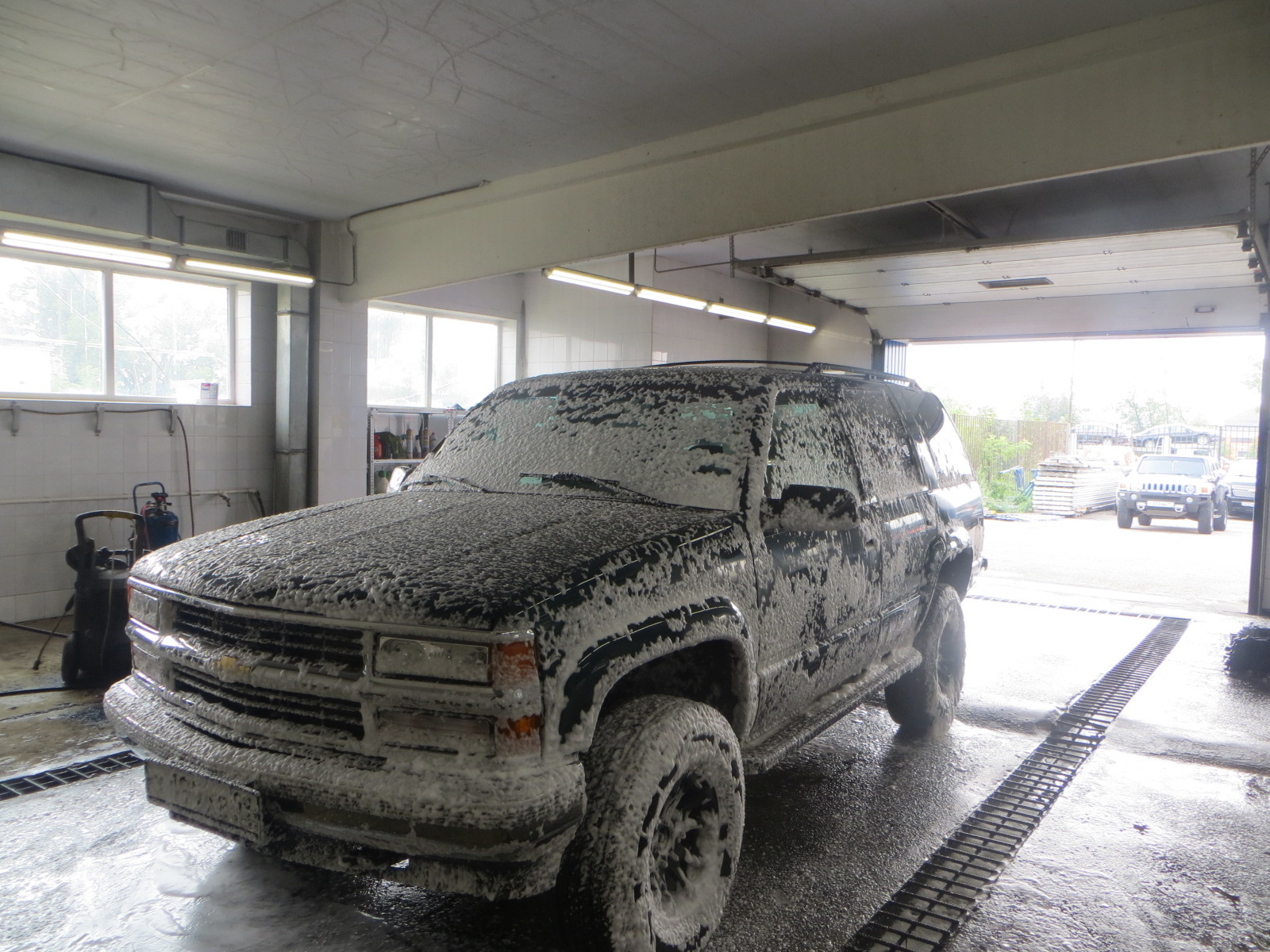 Шевроле Тахо готовится к автопробегу Москва полуостров Рыбачий ...