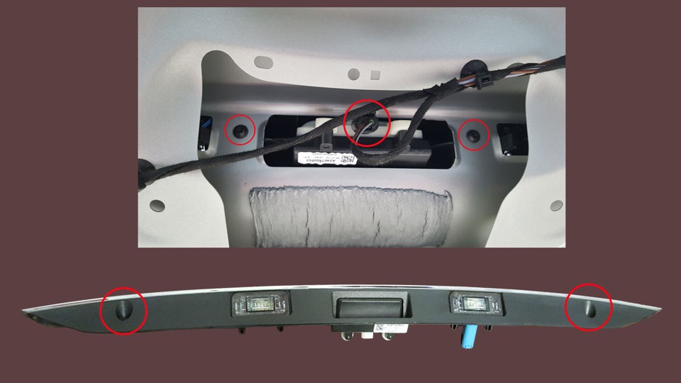 Mercedes Viano - ремонт штатной камеры заднего вида - BGTWorkshop на DRIVE2