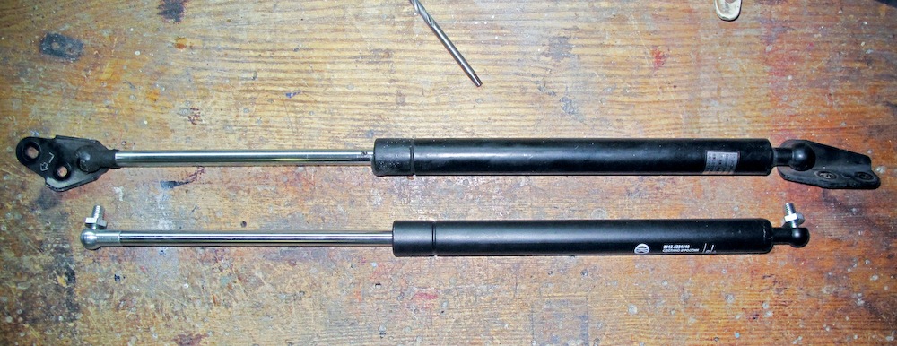 rear door shock absorber CALDINA - Toyota Caldina 20L 1999