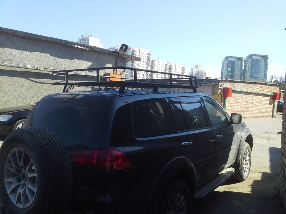 Желаемый багажник)) — Mitsubishi Pajero Sport (2G), 2,5 л, 2011 года ...
