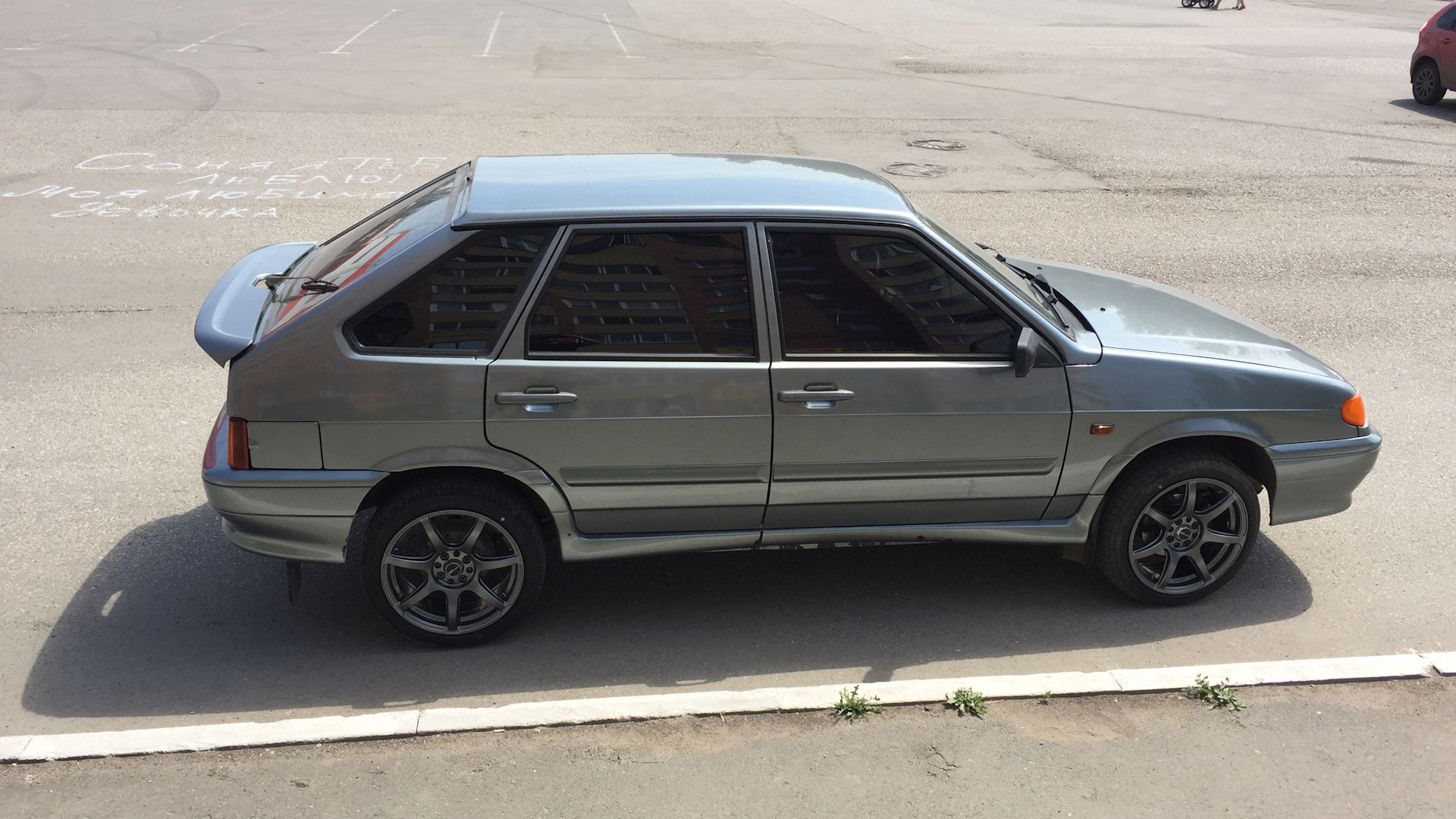 Lada 2114 1.6 бензиновый 2011 | Средне серо зеленая на DRIVE2