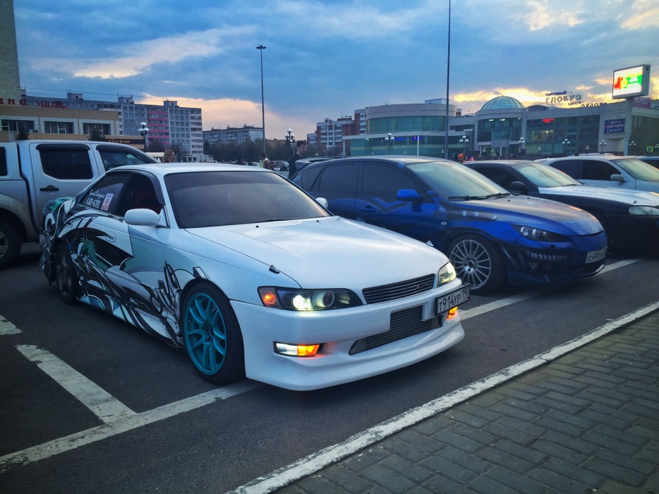 Винил на Toyota Mark 2 jzx100