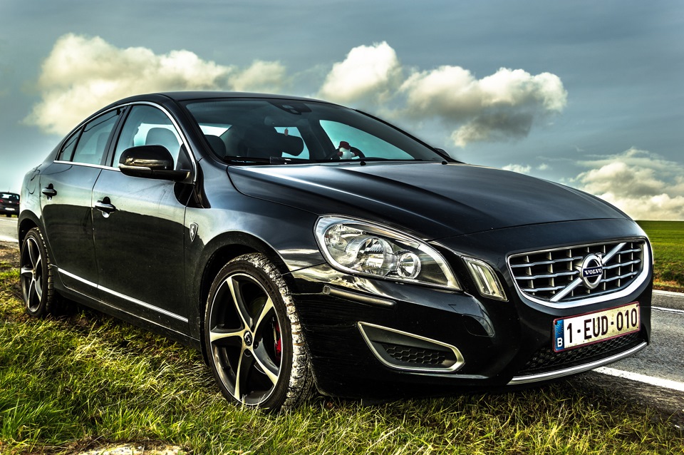 По деревне ща ехал, снегом и не пахнет ваще ))) — Volvo S60 (2G), 2 л ...