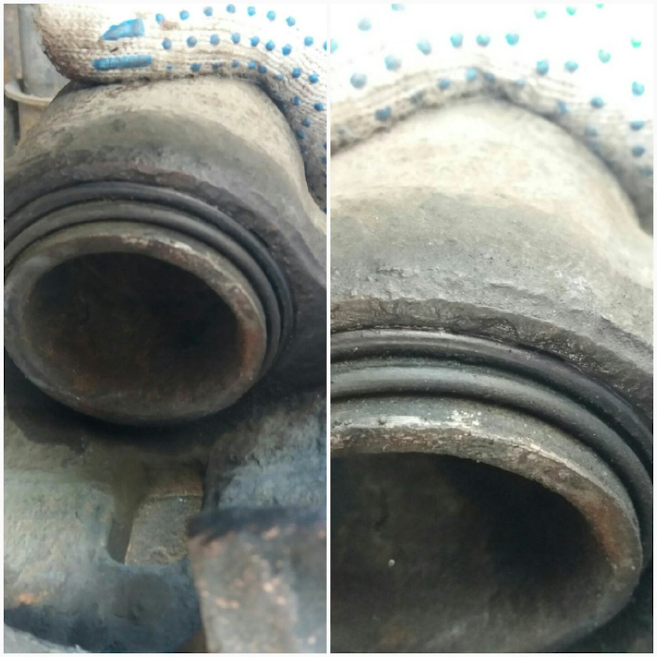 Манжетка не держит( — Mitsubishi Outlander (1G)