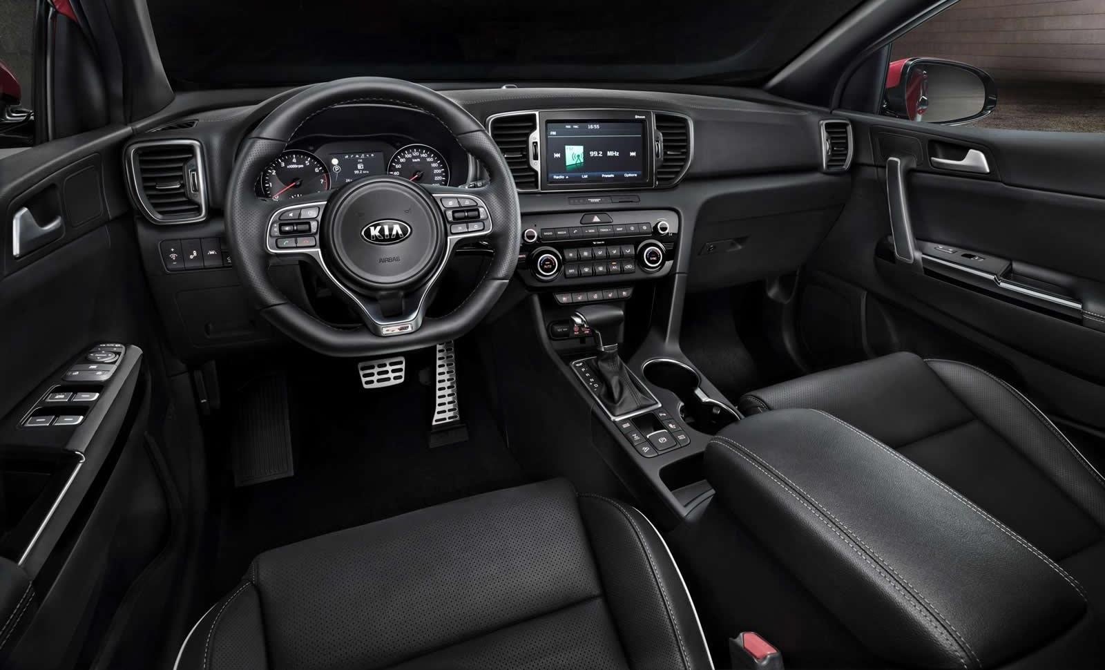 Kia sportage 2018 интерьер