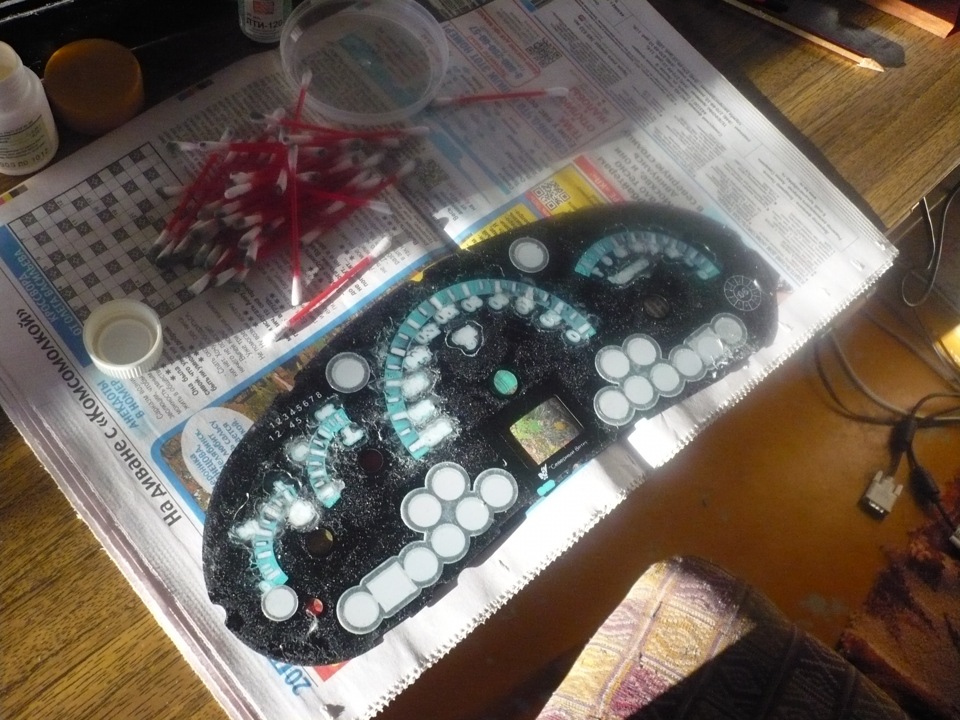 лампа тахометра