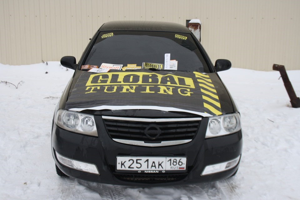 Global Tuning мероприятие ) — Nissan Almera Classic (B10), 1,6 л, 2008 ...