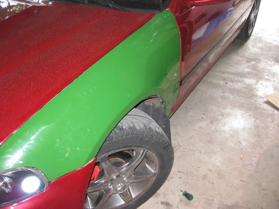 Пластиковые Крылья. — Honda Civic Hatchback (5G), 1,5 л, 1993 года ...