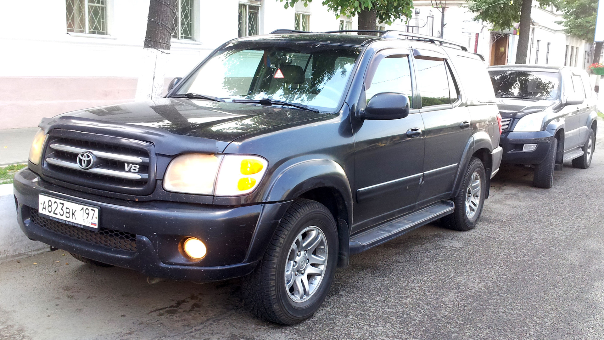 Toyota Sequoia (1G) 4.7 бензиновый 2002 | Щумадан на DRIVE2