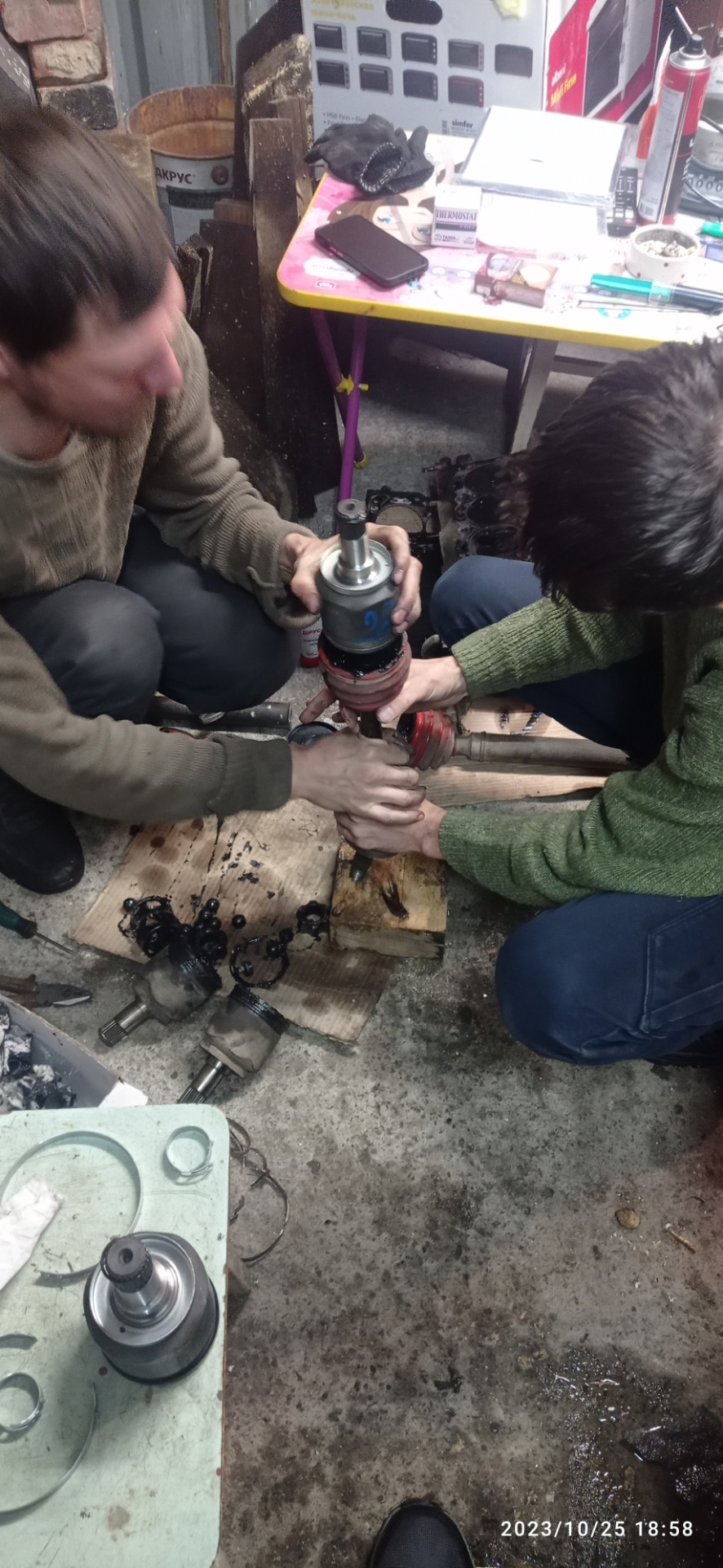 Поломка шруса — Lada Калина универсал, 1,6 л, 2012 года | поломка | DRIVE2