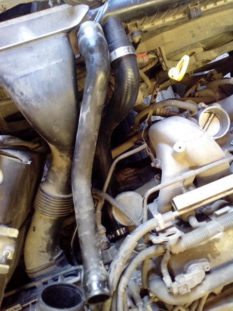 Верхний патрубок радиатора ВАЗ-2110 на Chery Fora — Chery A5 Fora, 2 л ...