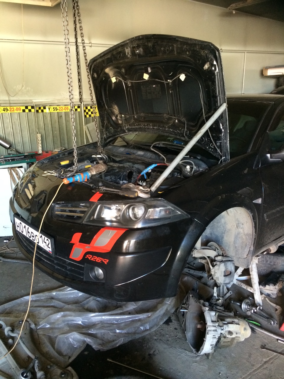 Подвеска и сцепа — Renault Megane II, 1,6 л, 2008 года | визит на ...