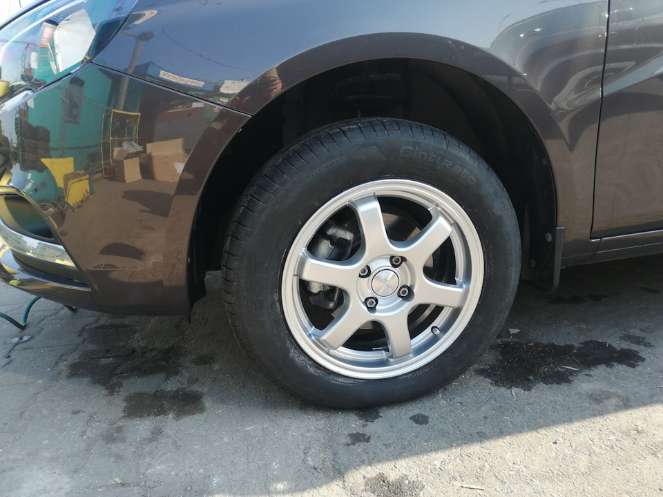 Лада Веста :диски для бедных — Lada Vesta (1G), 1,6 л, 2019 года ...