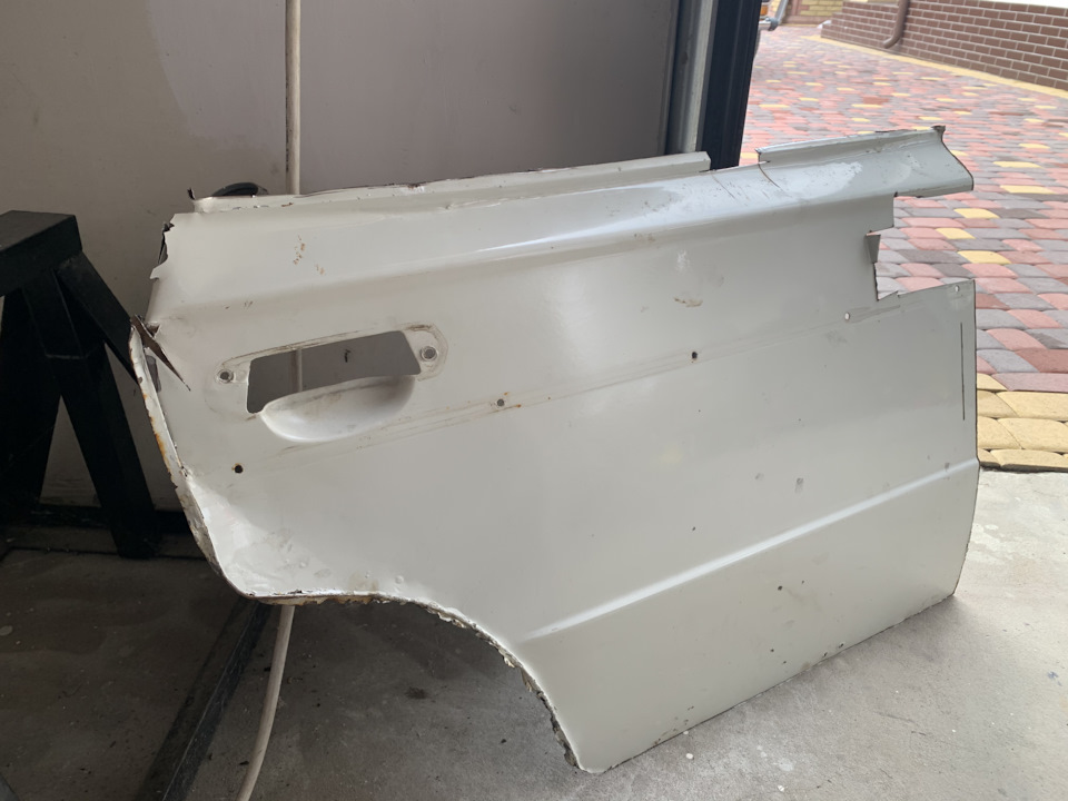 Замена задней филенки двери и покраска проемов — Lada 2106, 1,3 л, 1987 ...