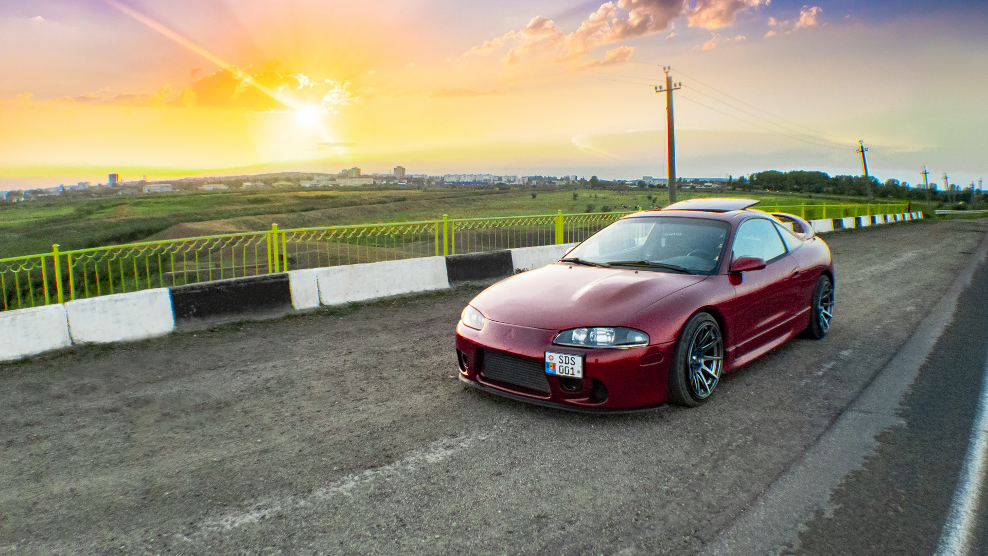 mitsubishi eclipse 2g wallpaper