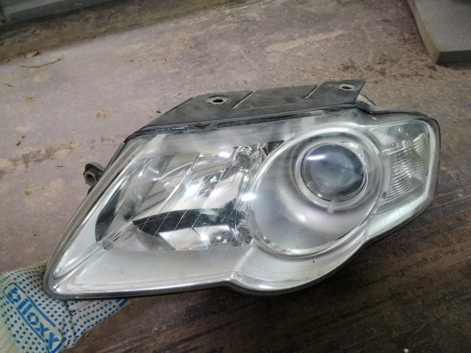 Барахолки пост — фары галоген — Volkswagen Passat B6, 2 л, 2006 года ...