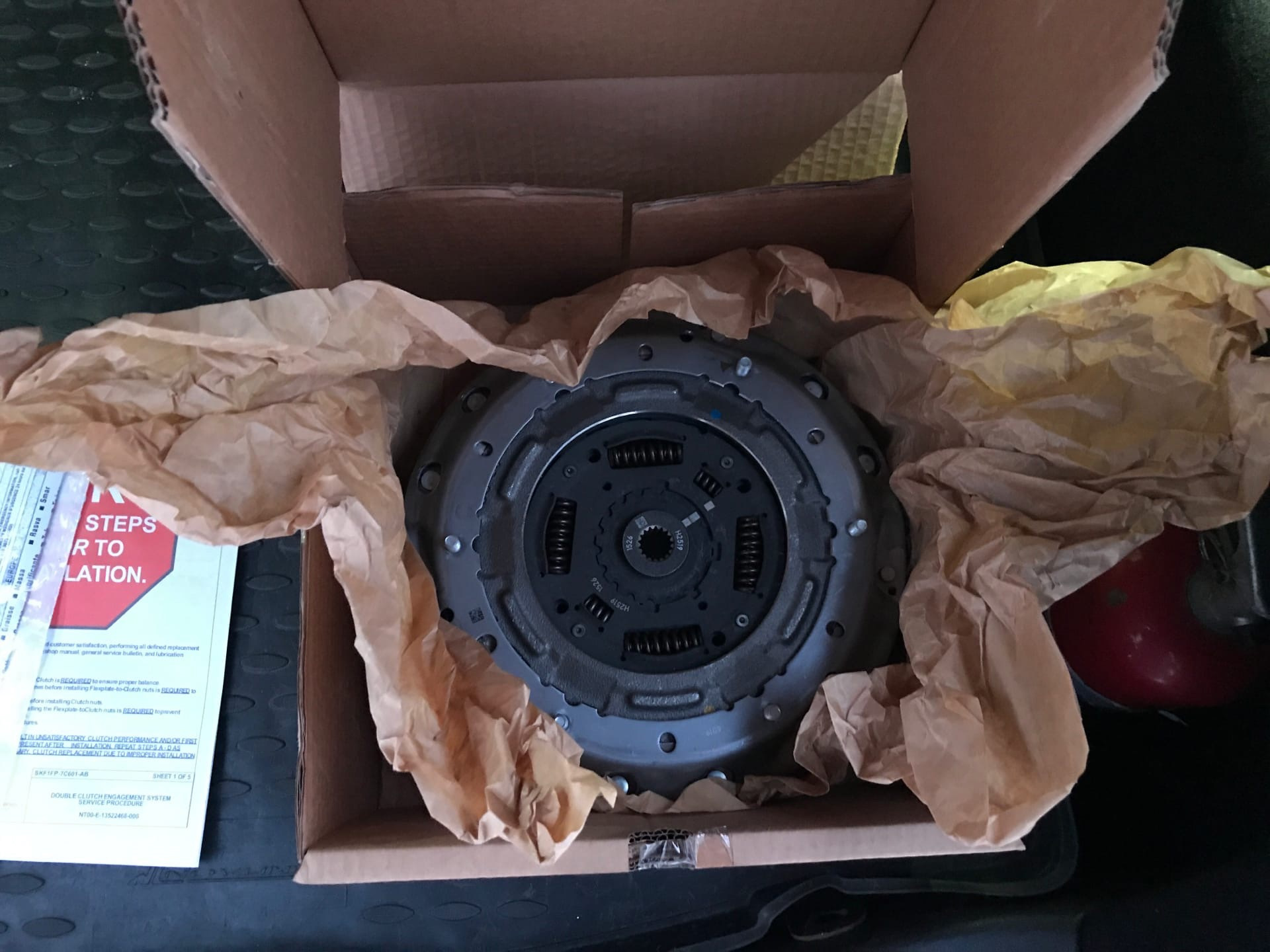 Комплект сцепления форд фокус 3 powershift. 2285722 Ford сцепление. 2285722 Фото.
