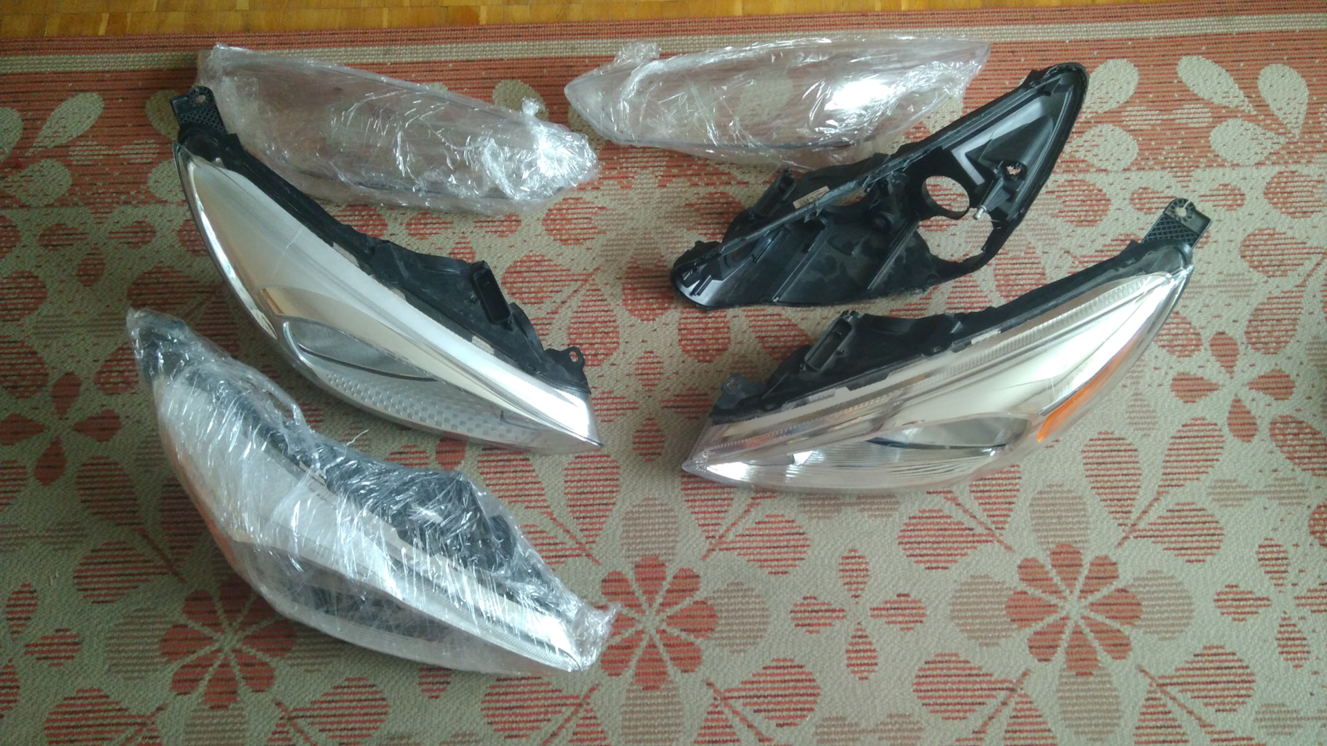 Би-ксеноновые линзы, восстановление фар после ДТП. — Ford Focus III ...