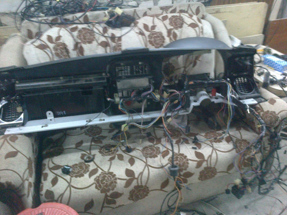 Замена приборной родной панели на ГАЗ 3110 — ГАЗ 2410, 2,5 л, 1991 года ...