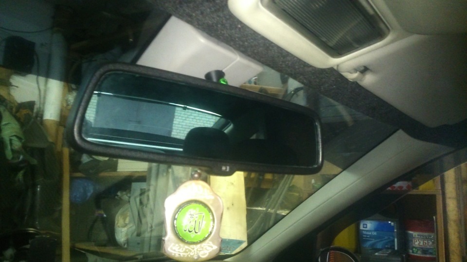 Зеркало с авто-затемнением от Opel Vectra C — Opel Vectra B, 2 л, 2001 ...