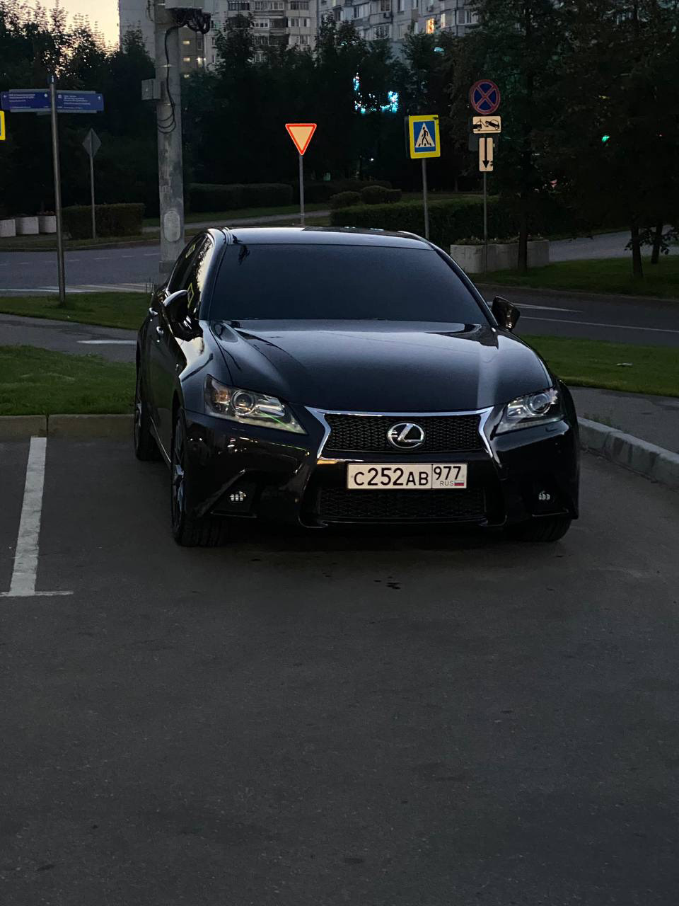 Обновление (3): губа (сплиттер переднего бампера) — Lexus GS (L10), 3,5 л,  2014 года | стайлинг | DRIVE2