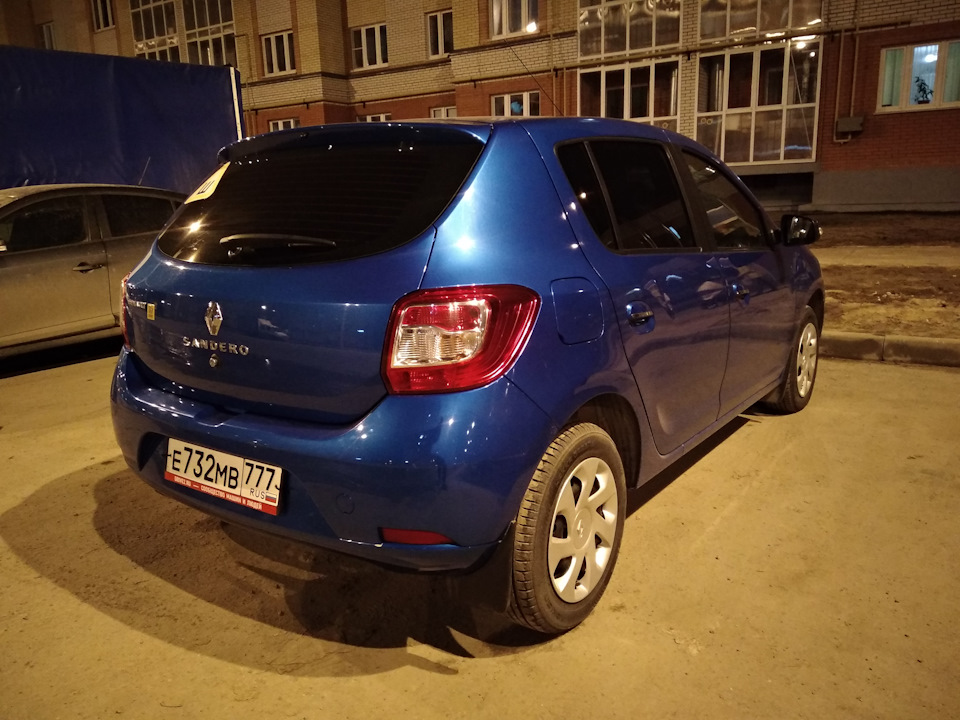 Переход на лето. Nokian Hakka Green 2 — Renault Sandero 2G, 1,6 л, 2014 ...