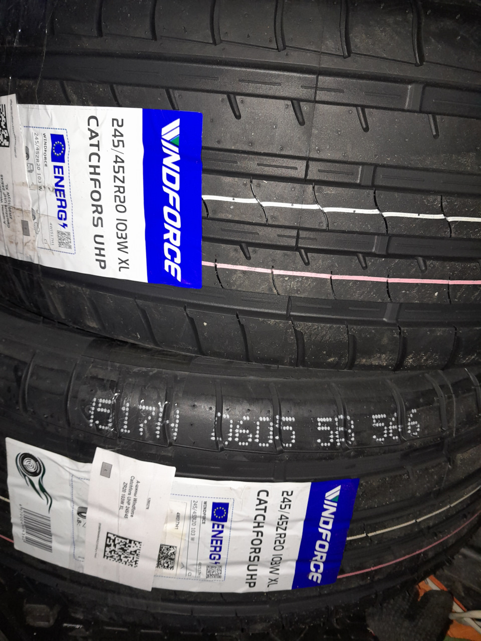 Летняя резина 245/45 R20 — Chevrolet Captiva (1G), 3,2 л, 2008 года ...