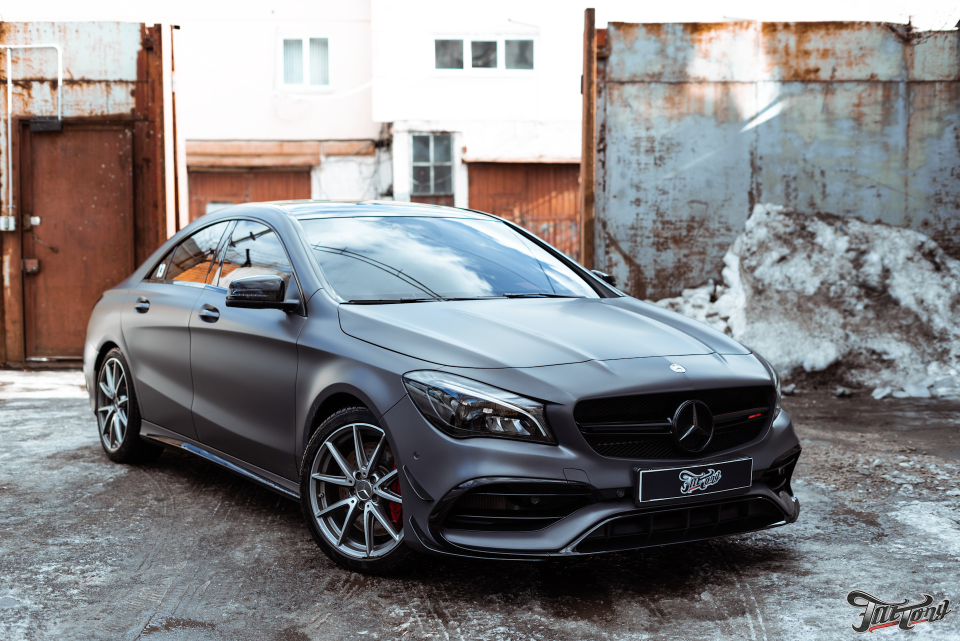 Mercedes CLA 200 матовый