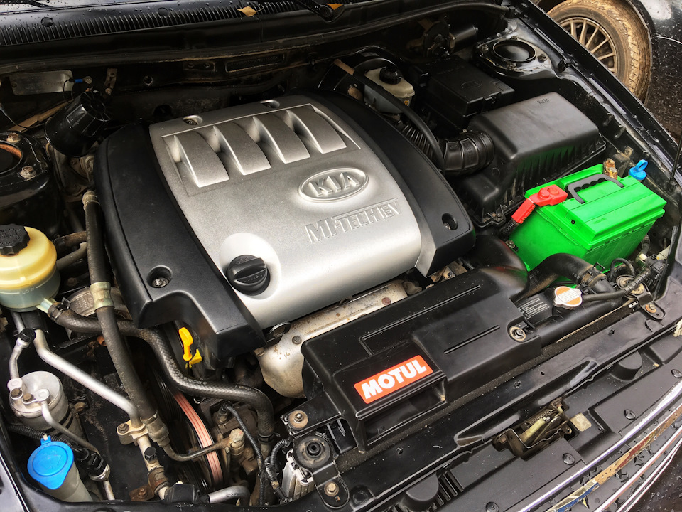 САМОСТОЯТЕЛЬНАЯ МОЙКА ДВИГАТЕЛЯ 🚿 — KIA Spectra, 1,6 л, 2006 года ...
