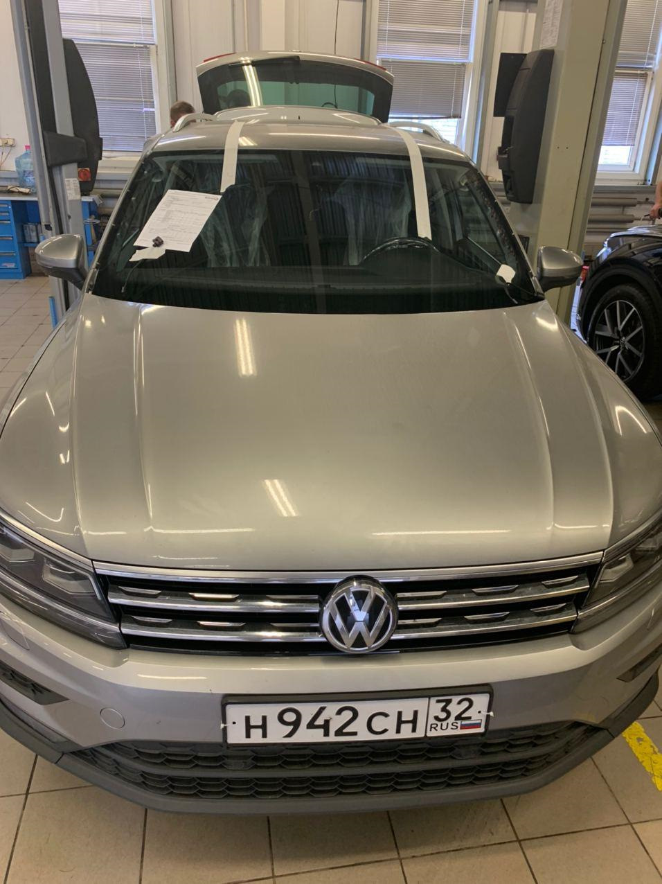 Замена лобового стекла по КАСКО — Volkswagen Tiguan (2G), 2 л, 2019 года |  кузовной ремонт | DRIVE2