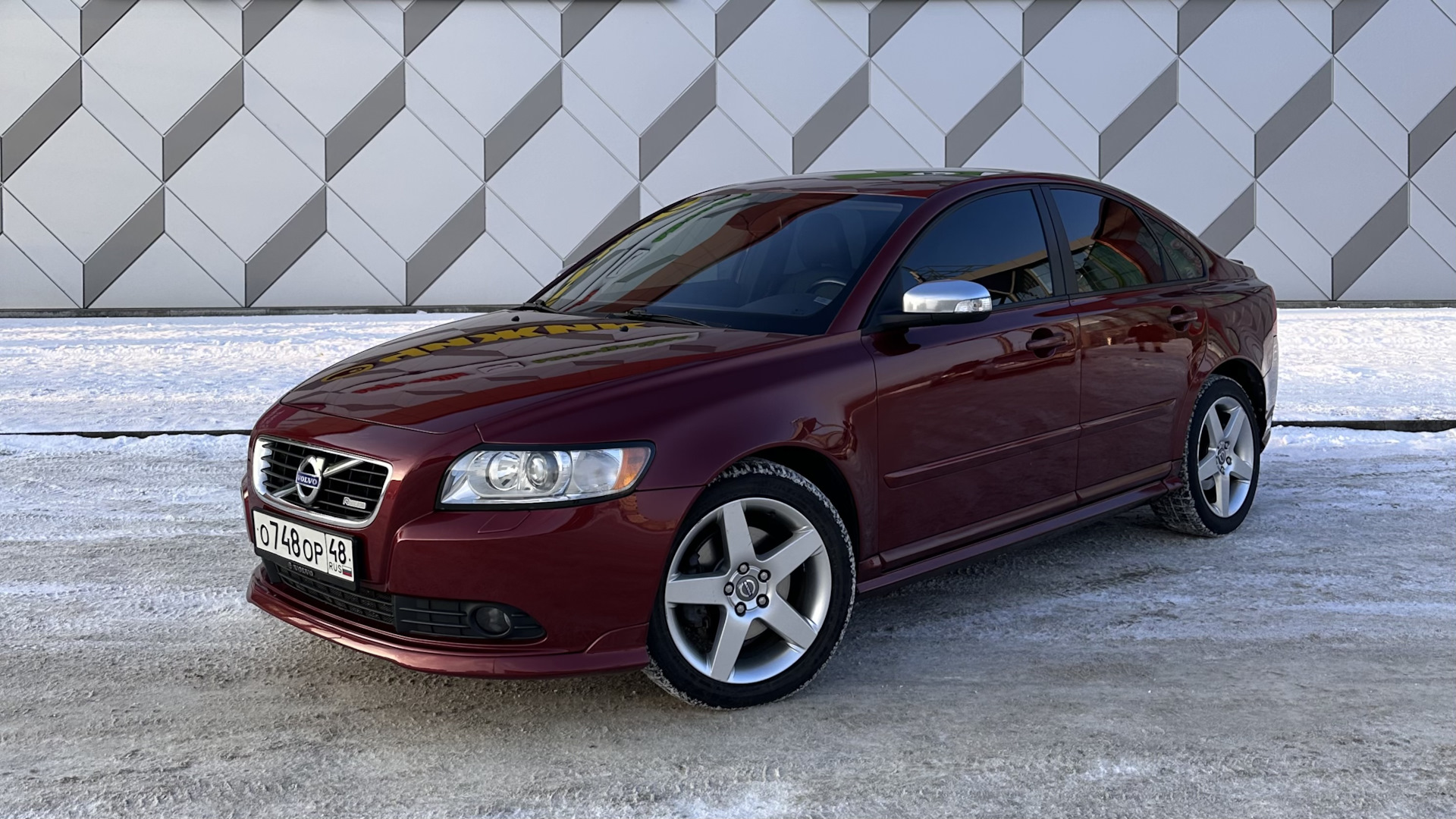 Volvo S40 (2G) 2.4 бензиновый 2008 | Maple Red 🍁 на DRIVE2