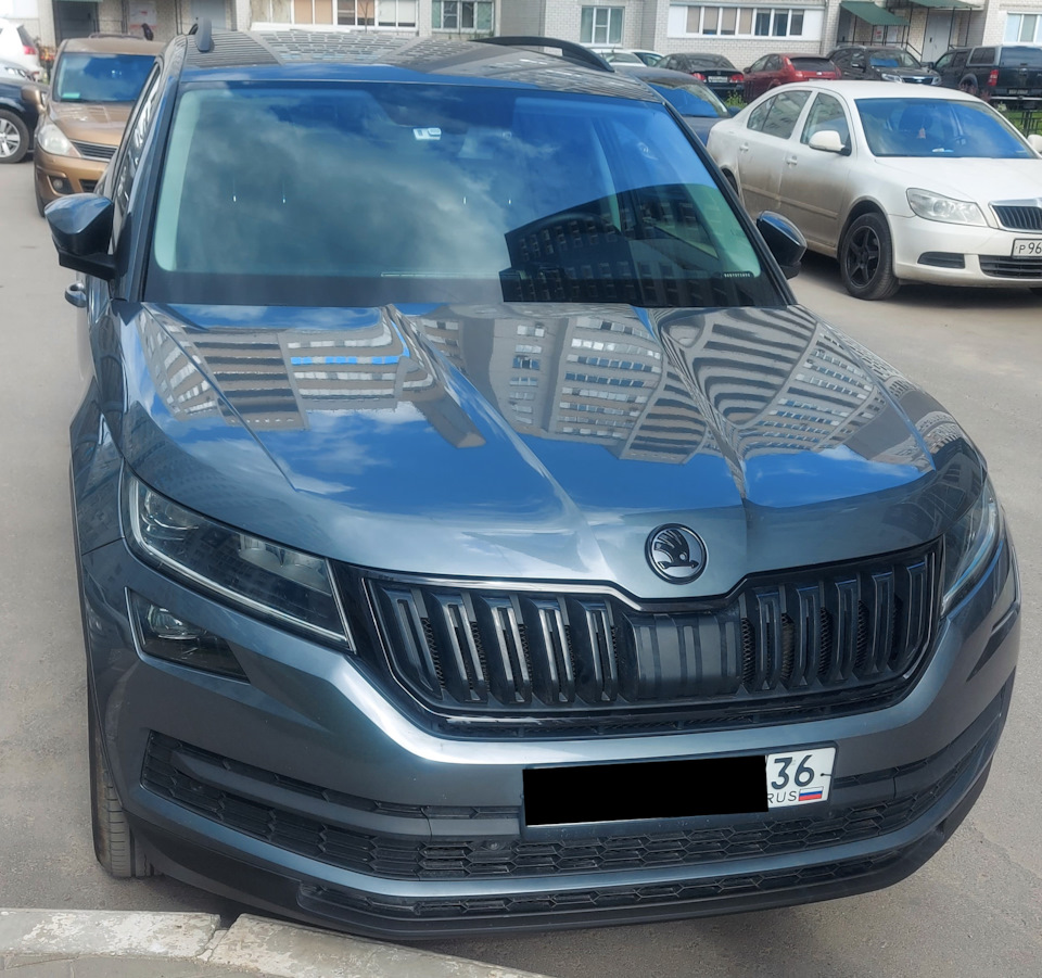 8 Блэк эдишн: финиш — Skoda Kodiaq, 1,4 л, 2020 года | стайлинг | DRIVE2