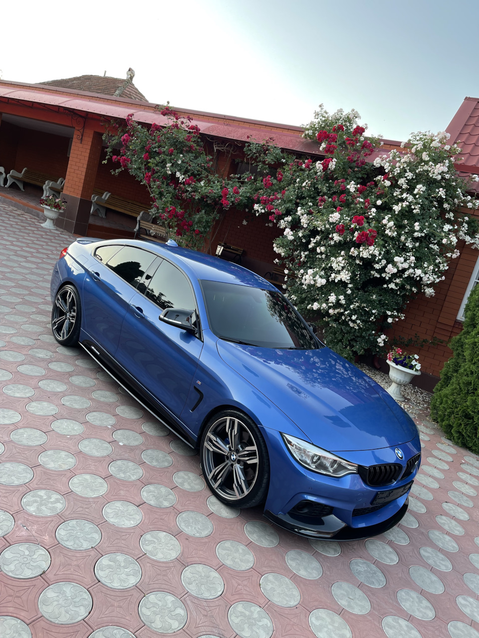 Кто красил этот стиль в чёрный цвет? — BMW 4 series Gran Coupe (F36), 2 л,  2014 года | колёсные диски | DRIVE2