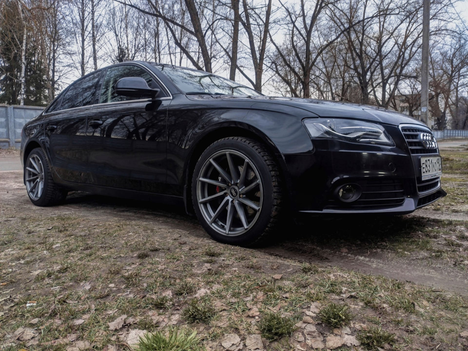 "Готовь сани летом…" — Audi A4 (B8), 1,8 л, 2008 года | колёсные диски ...