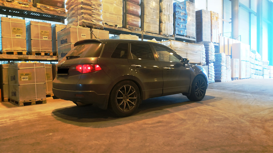 Причина просевших пружин) — Acura RDX (1G), 2,3 л, 2007 года ...