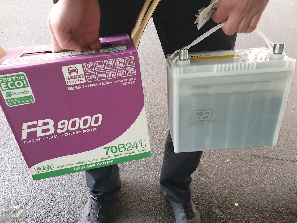 Новый аккумулятор и замена датчика ELD — Honda Civic (6G), 1,6 л., 1999 ...