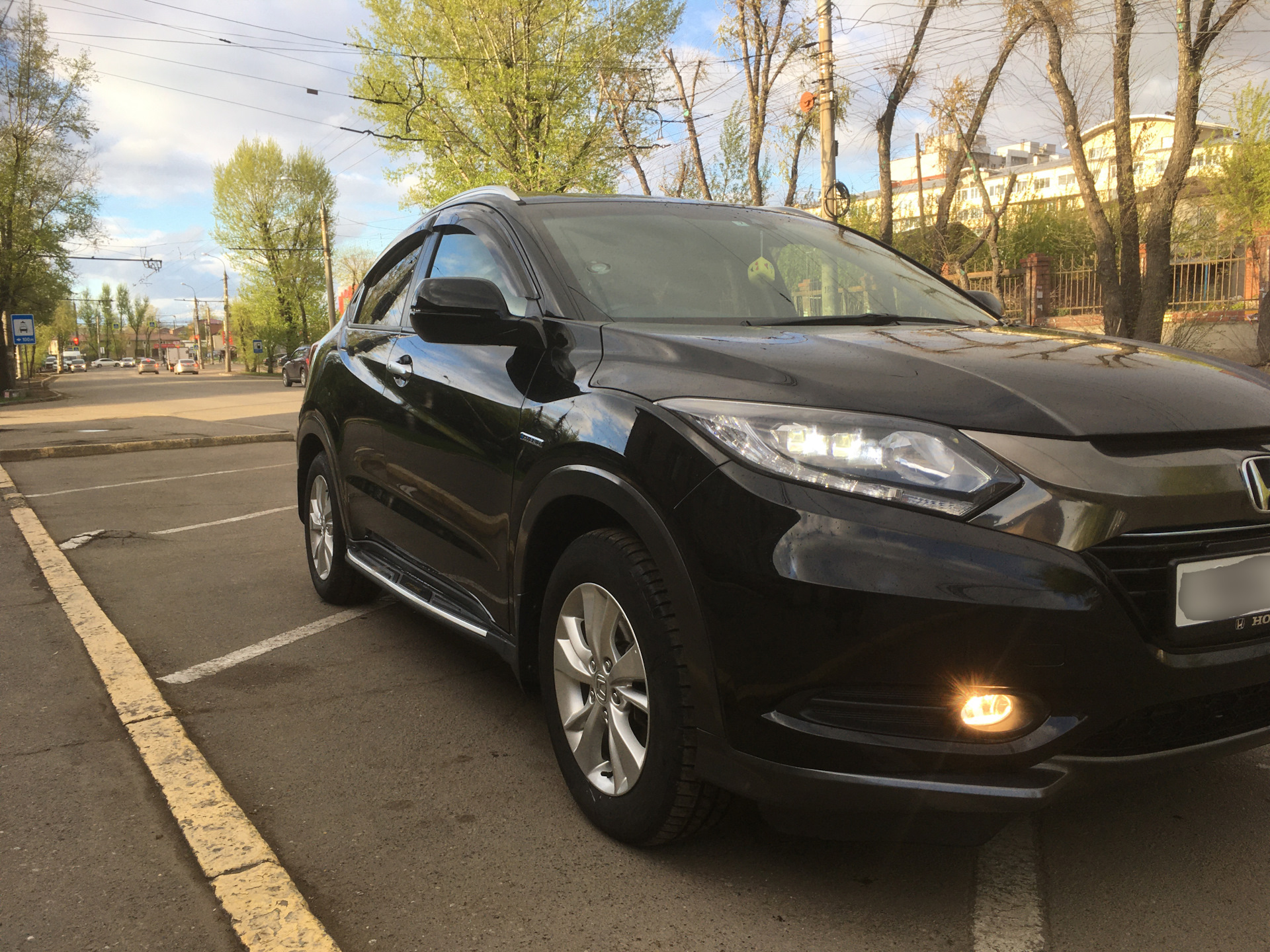 Подножки! — Honda Vezel (1G), 1,5 л, 2016 года | стайлинг | DRIVE2