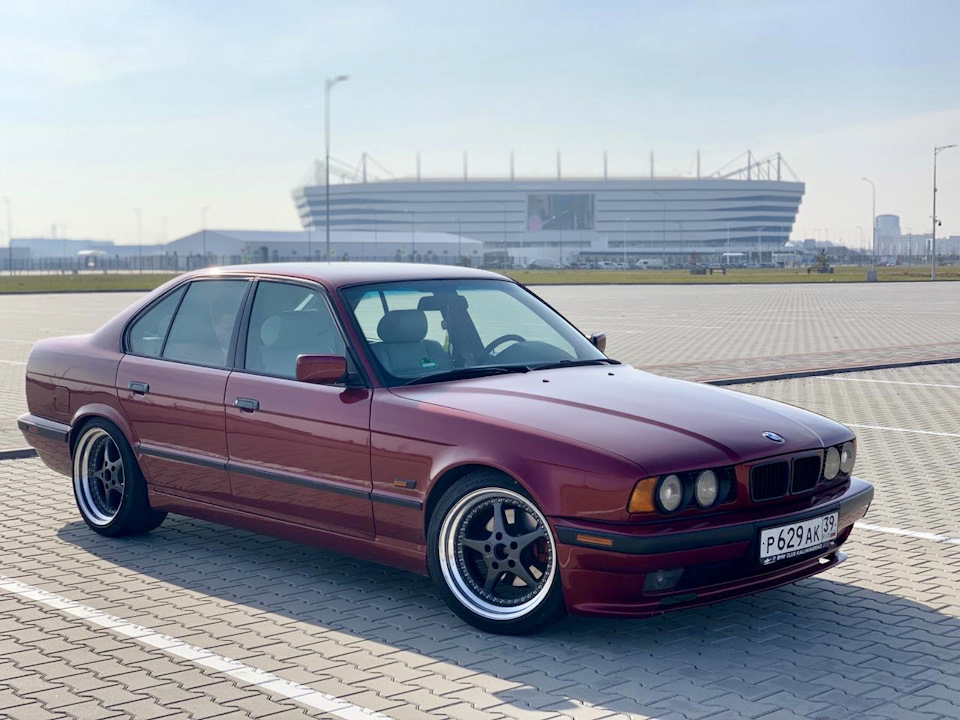 BMW e34 Calypsorot