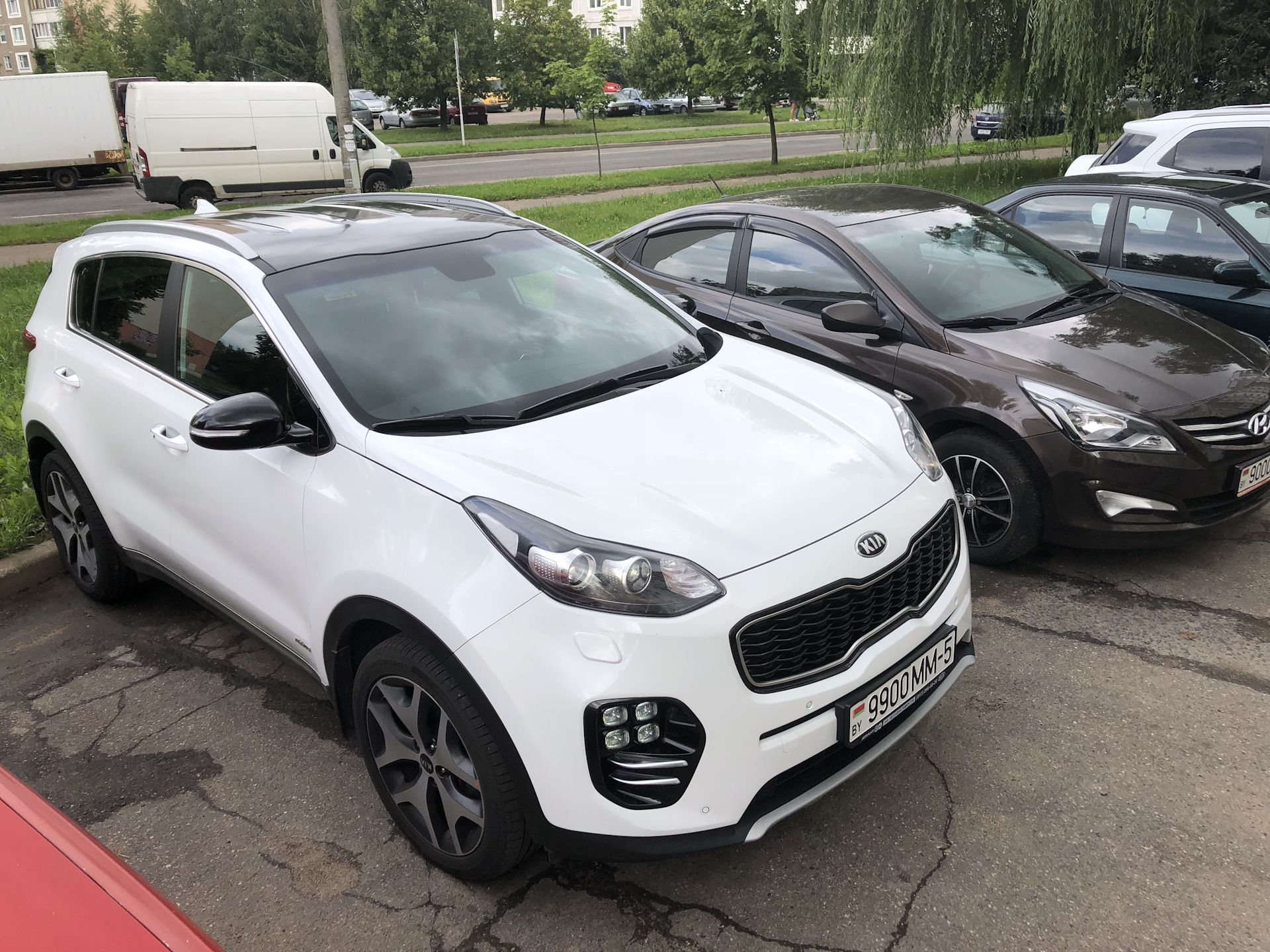 Kia Sportage 2020 панорамная крыша