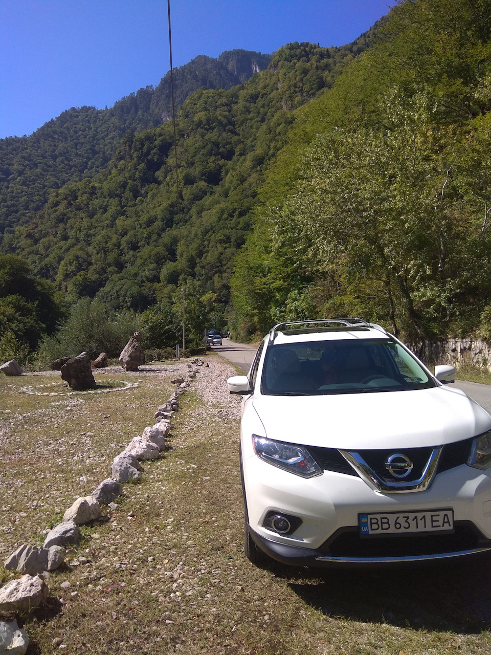 Фотки с Абхазии — Nissan X-Trail III (t32), 2,5 л, 2014 года | путешествие  | DRIVE2