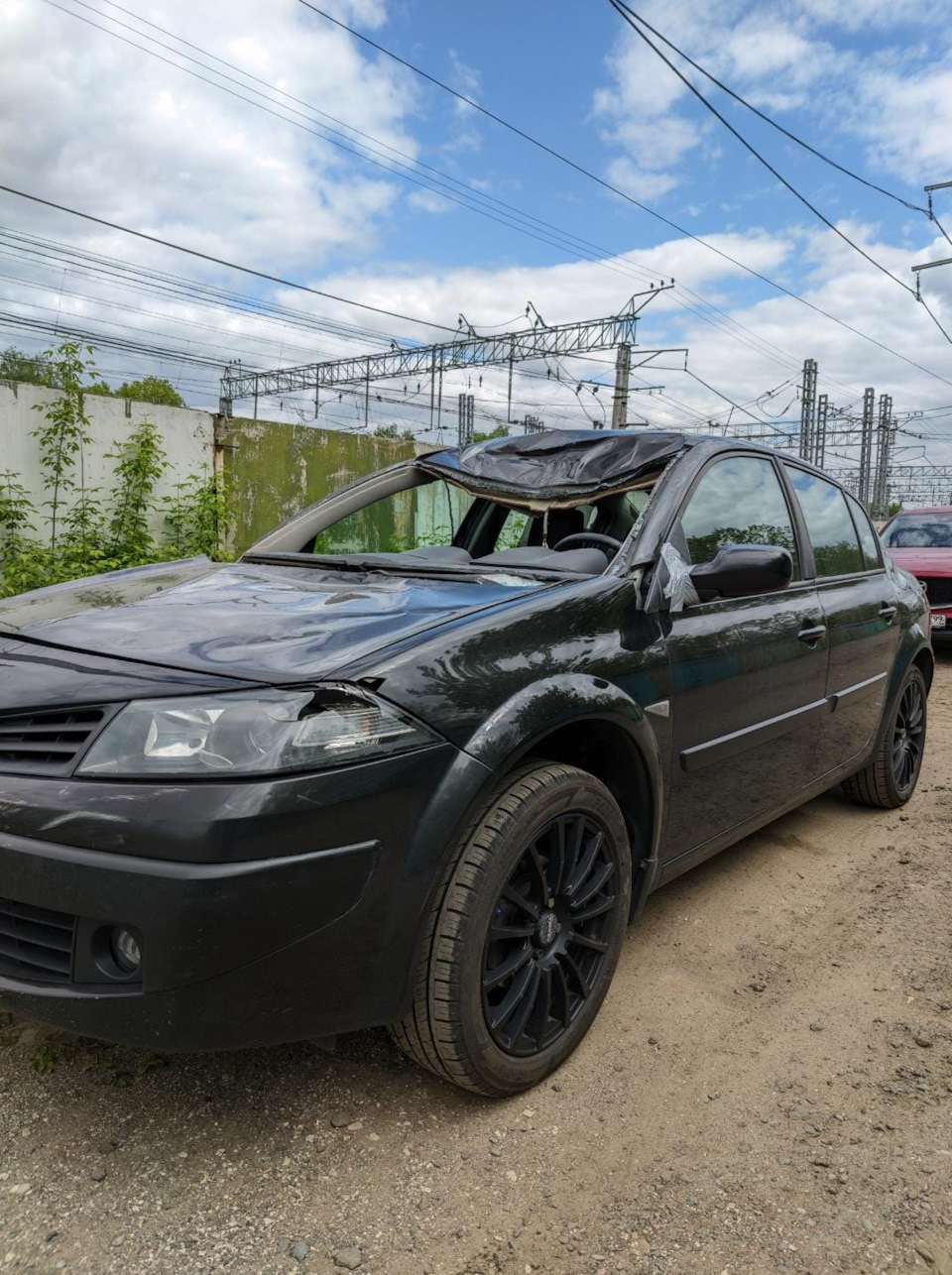 The end. — Renault Megane II, 1,6 л, 2008 года | ДТП | DRIVE2