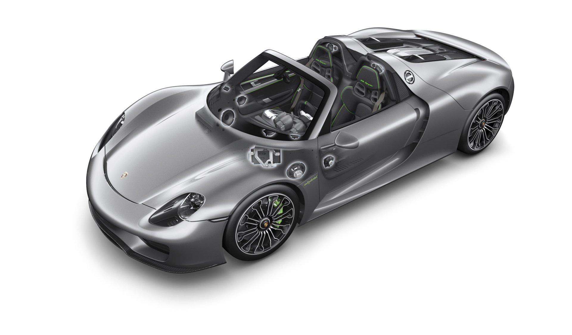 Porsche 918 Spyder кабриолет