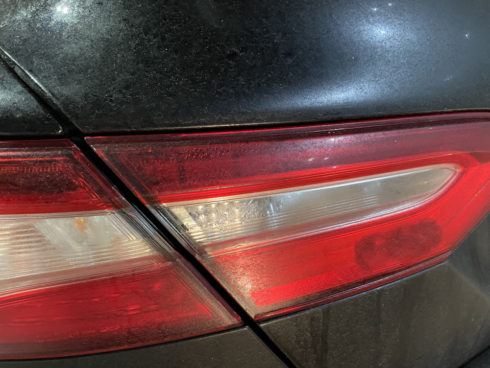 Потеет задняя левая фара крышки багажника — Toyota Camry (XV70), 2,5 л ...