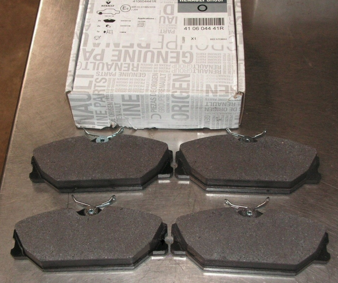 Колодки тормозные передние — Renault Scenic RX4, 2 л, 2001 года ...