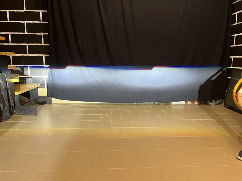 Ближний свет после замены линз + противотуманные фары — Hyundai Elantra (5G)