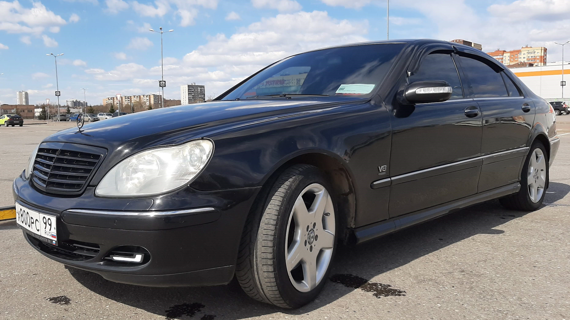 Mercedes-Benz S-Class (W220) 5.0 бензиновый 2004 | BlackShadow на DRIVE2