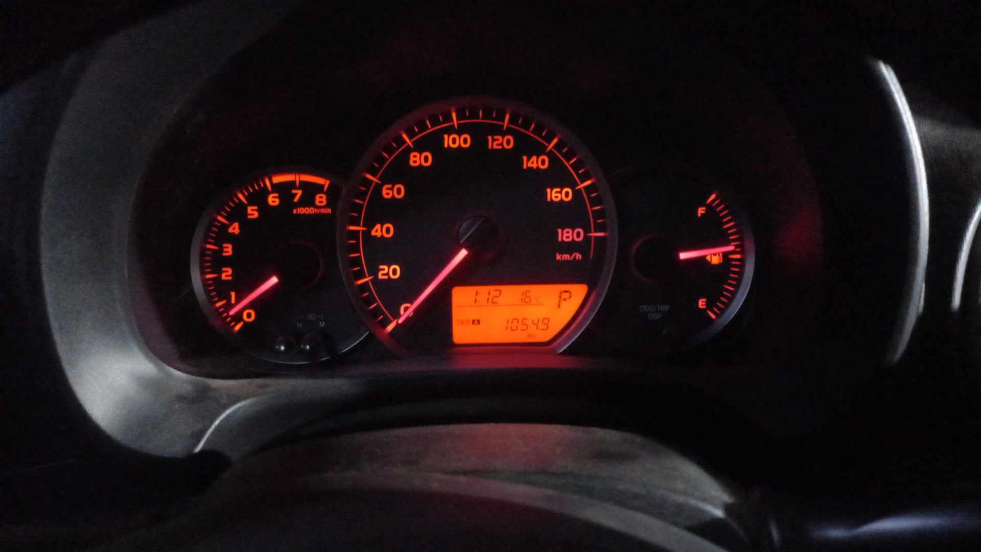 Замена спидометра с тахометром — Toyota Vitz (130), 1 л, 2011 года ...