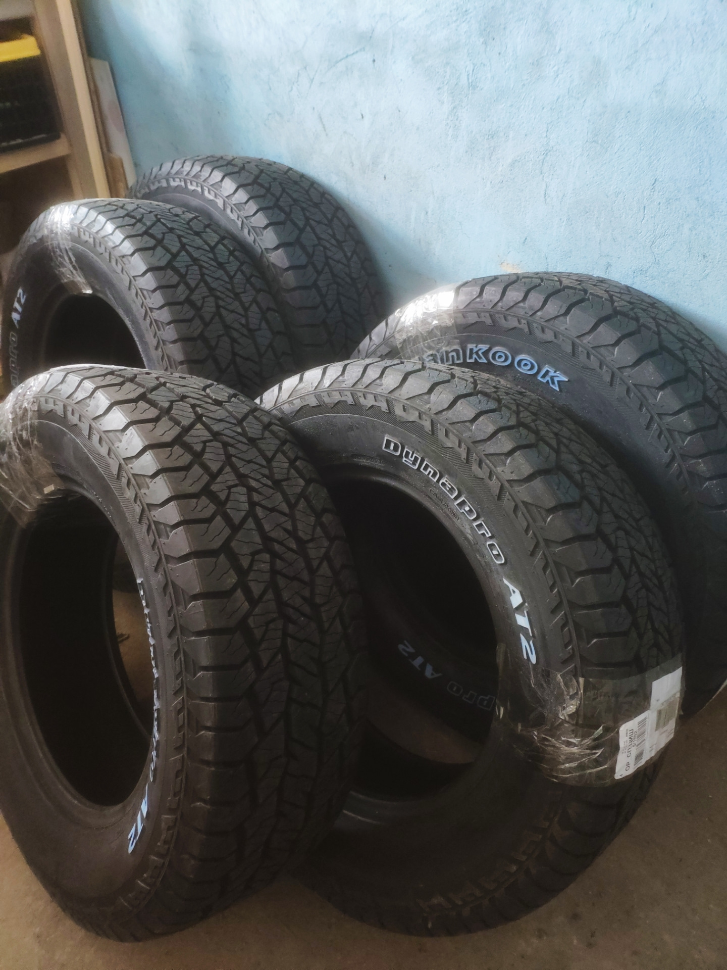 Летняя резина Hankook Dynapro AT2 — Mitsubishi Pajero (4G), 3 л, 2013 ...