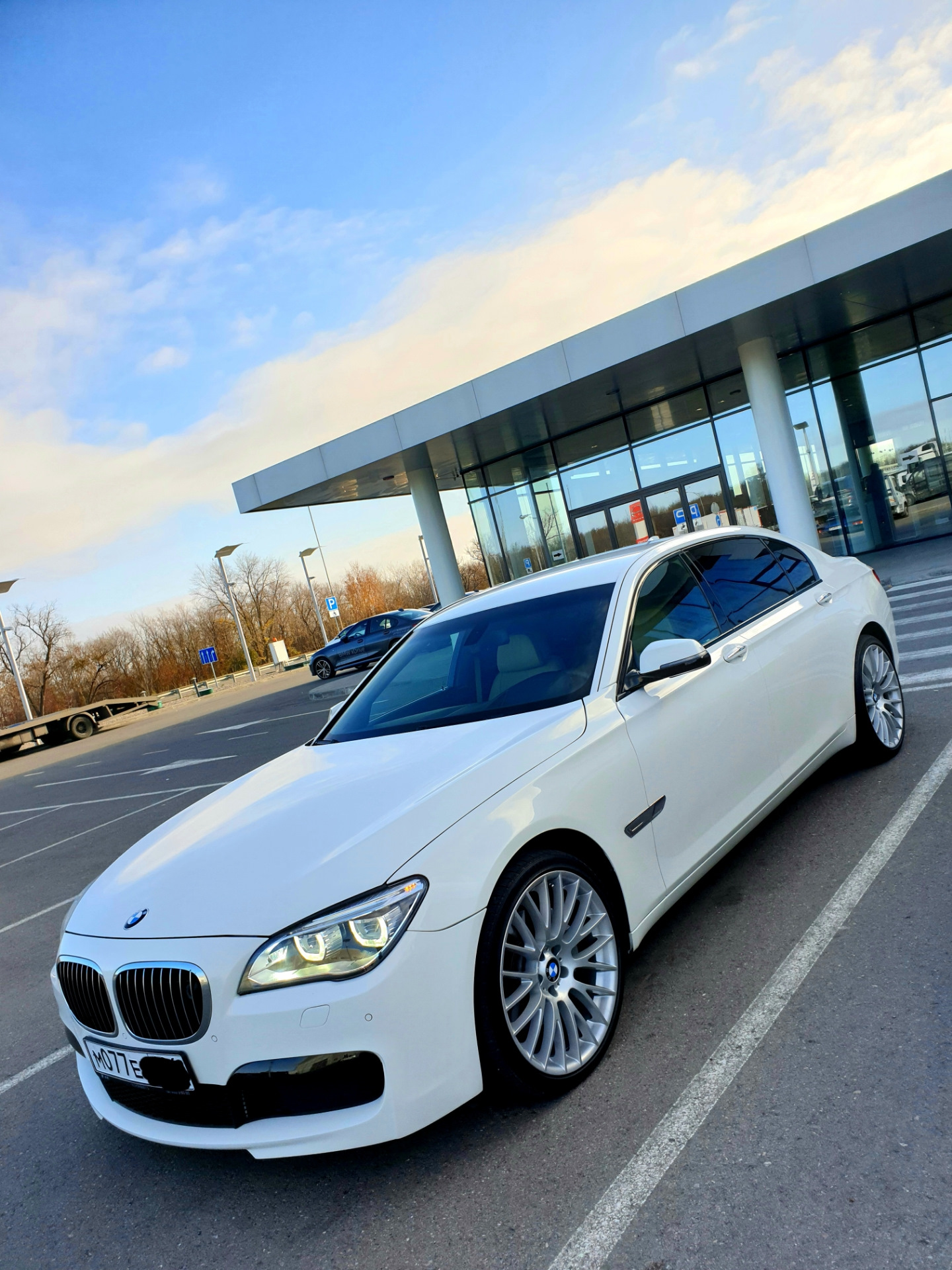 Шины на зиму Грипмакс R21 на F02- 740Li — BMW 7 series (F01/02), 3 л ...